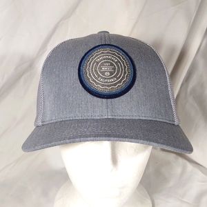 Travis Mathew Gray Classic Patch Snapback Golf Hat NWOT Mint Condition